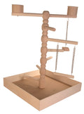 Trixie Speelplaats Hout Voor Agapornis En Parkiet 41X41X55 Cm