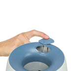 Trixie Dog Activity Strategiespel Ball&Treat Lichtgrijs / Blauw 17X17X18 Cm
