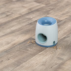 Trixie Dog Activity Strategiespel Ball&Treat Lichtgrijs / Blauw 17X17X18 Cm