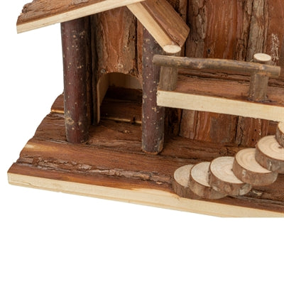 Trixie Huis Jule Voor Hamsters Schorshout 25X18X21 Cm