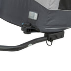 Trixie Fietskar Opvouwbaar Snelvouw Functie Tot 45Kg Grijs Xl 87,5X93/150X97 Cm