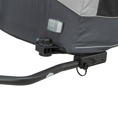 Trixie Fietskar Opvouwbaar Snelvouw Functie Tot 45Kg Grijs Xl 87,5X93/150X97 Cm