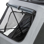 Trixie Fietskar Opvouwbaar Snelvouw Functie Tot 45Kg Grijs Xl 87,5X93/150X97 Cm