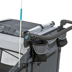 Trixie Fietskar Opvouwbaar Snelvouw Functie Tot 45Kg Grijs Xl 87,5X93/150X97 Cm