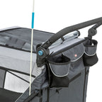Trixie Fietskar Opvouwbaar Snelvouw Functie Tot 45Kg Grijs Xl 87,5X93/150X97 Cm