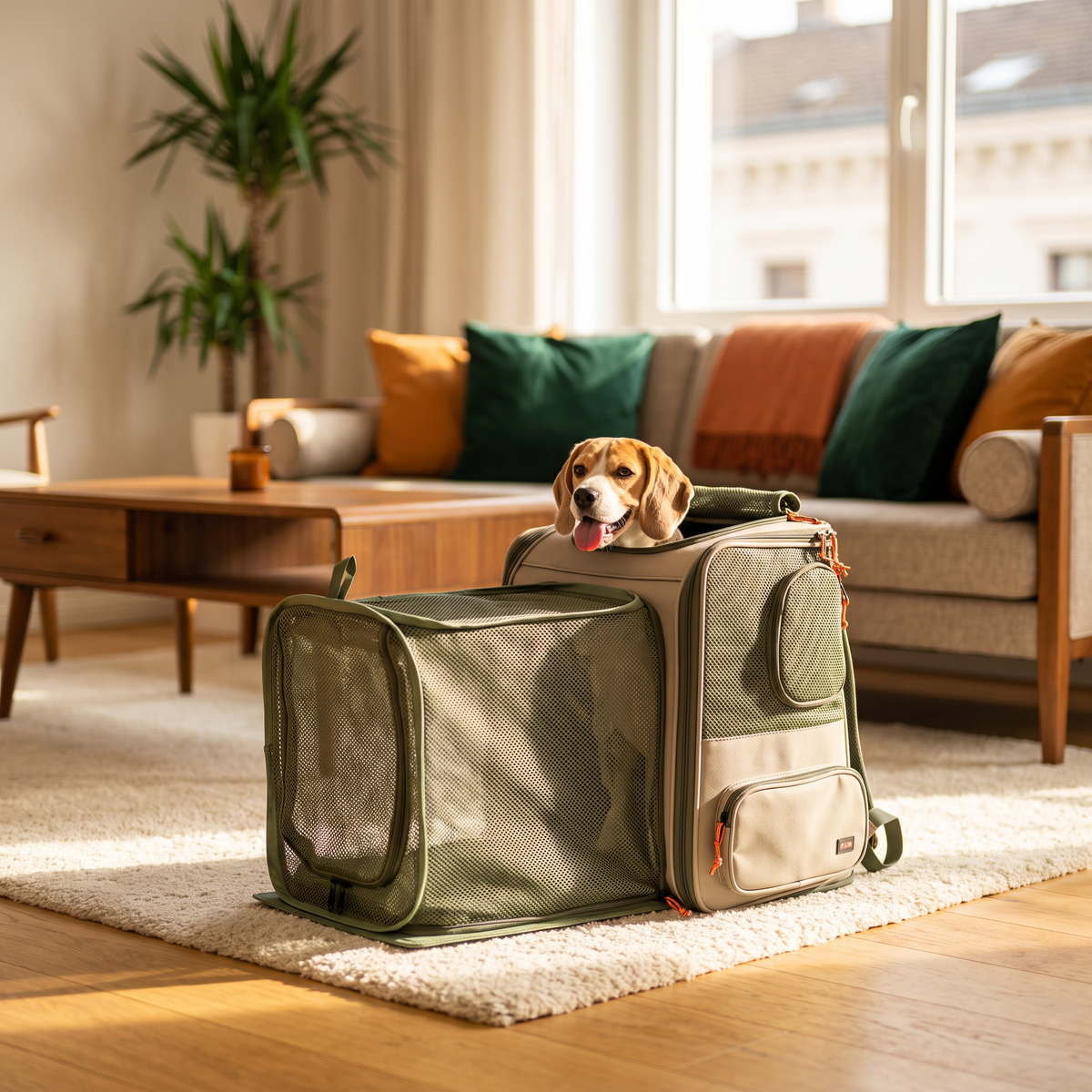 Trixie Rugzak Rocco - PetGadgets sfeerfoto
