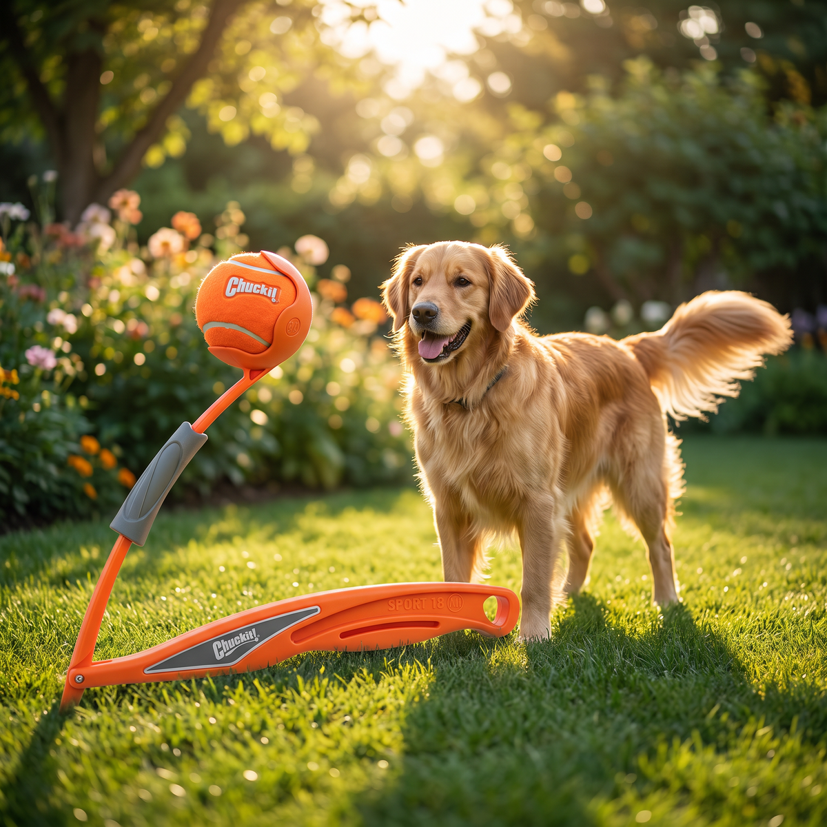 Chuckit Fetch and Fold Mini Launcher - PetGadgets sfeerfoto