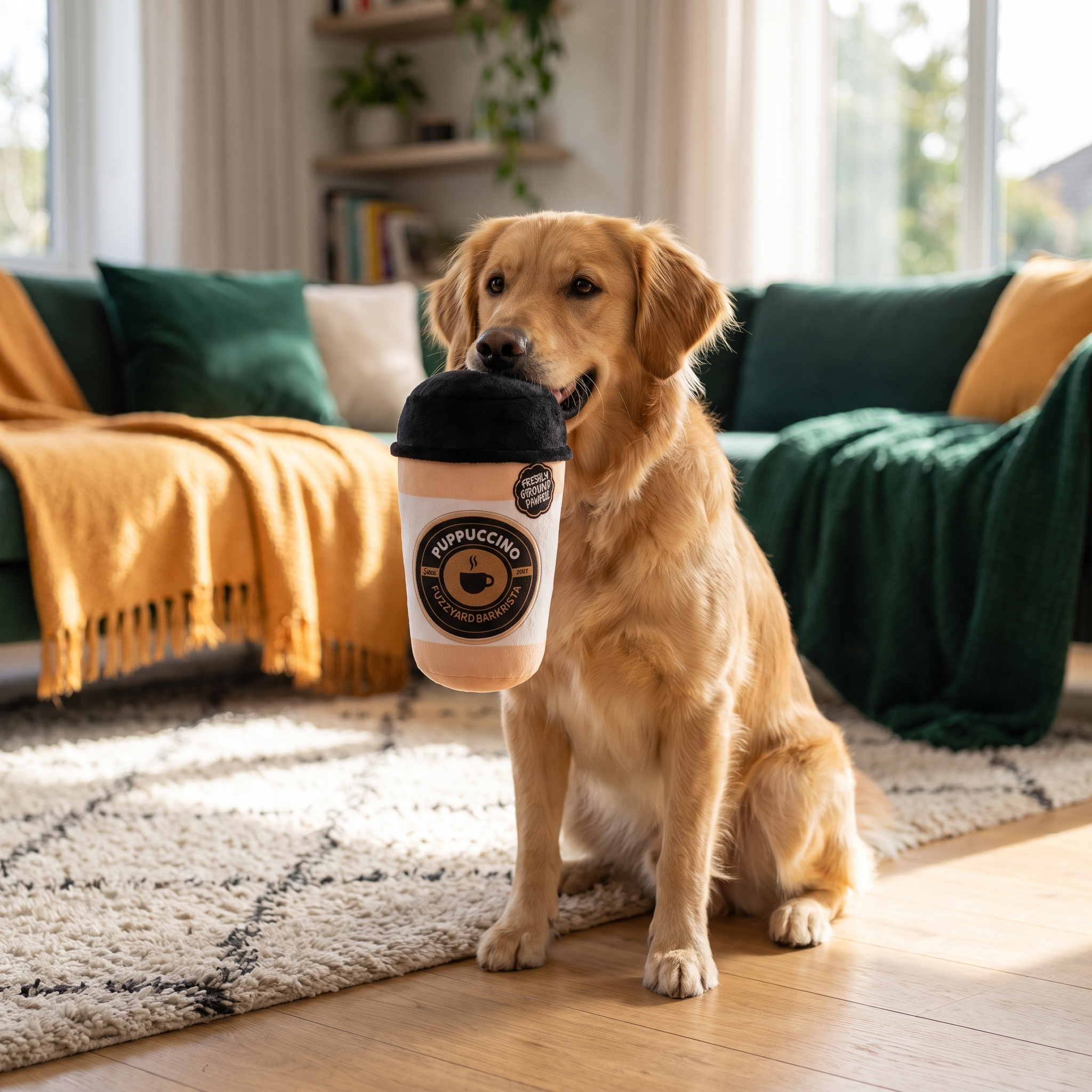 Fuzzyard Barkrista Puppuccino - PetGadgets sfeerfoto